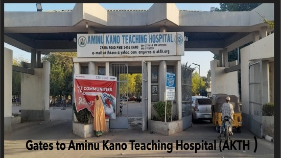 Gates at Aminu Kano Teaching Hospital