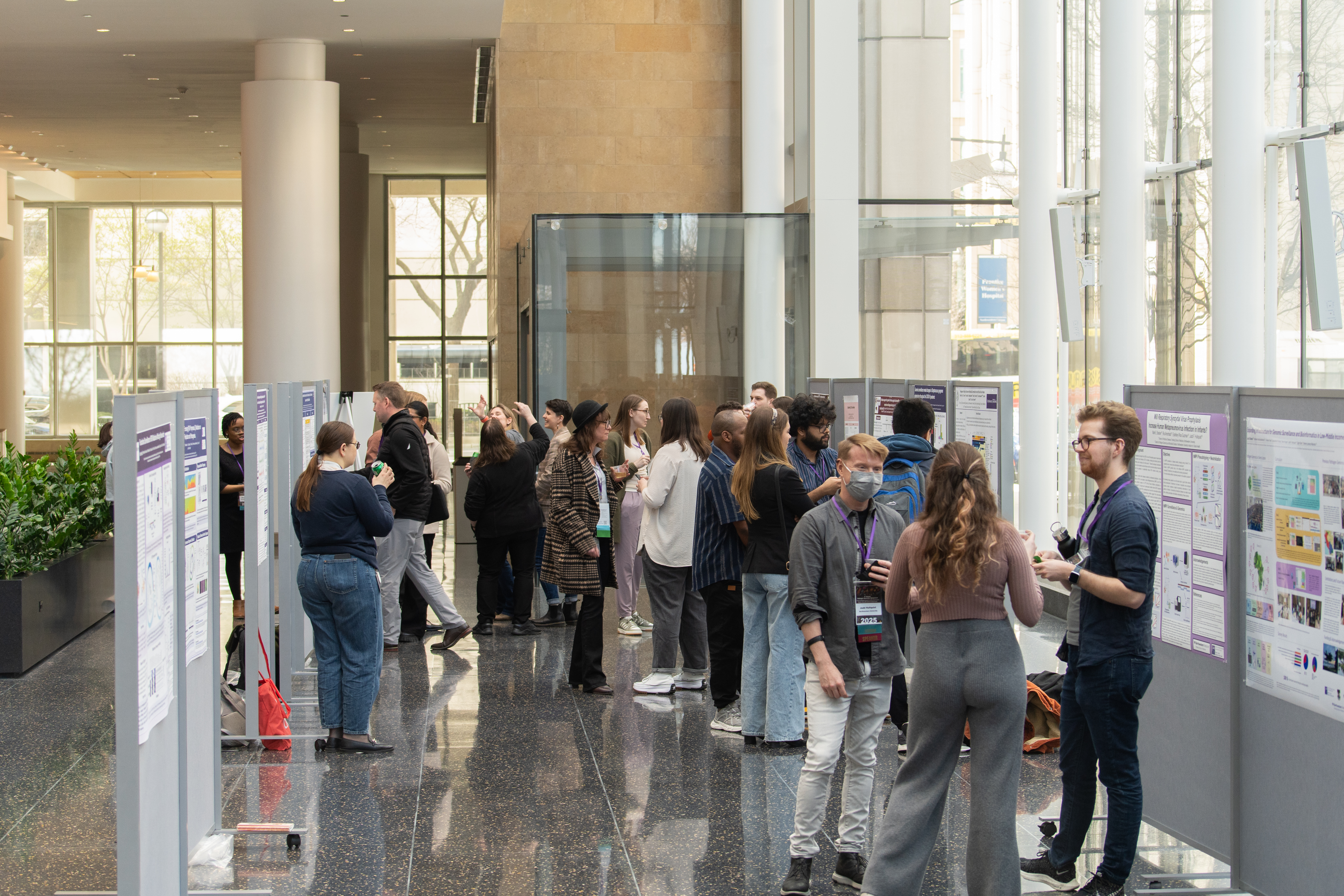Attendees and presenters at the Pathogen Genomics Symposium