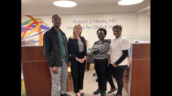 UASP Fellows at the Havey Institute for Global Health offices